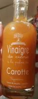 Vinaigre de cidre à la pulpe de carotte