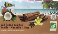Une Tisane des Iles : Vanille - Cannelle - Coco