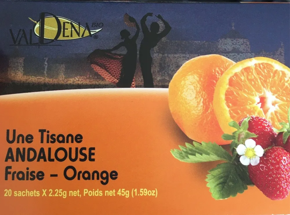 Tisane fraise orange