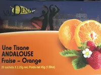 Tisane fraise orange