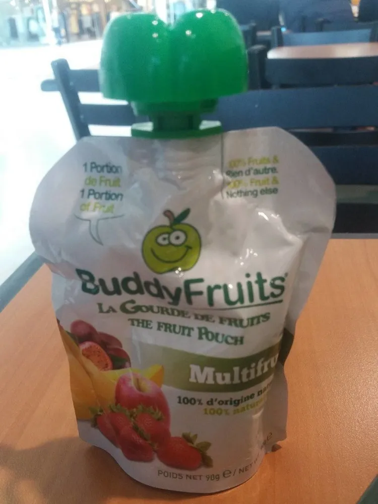 La gourde de fruits BuddyFruits