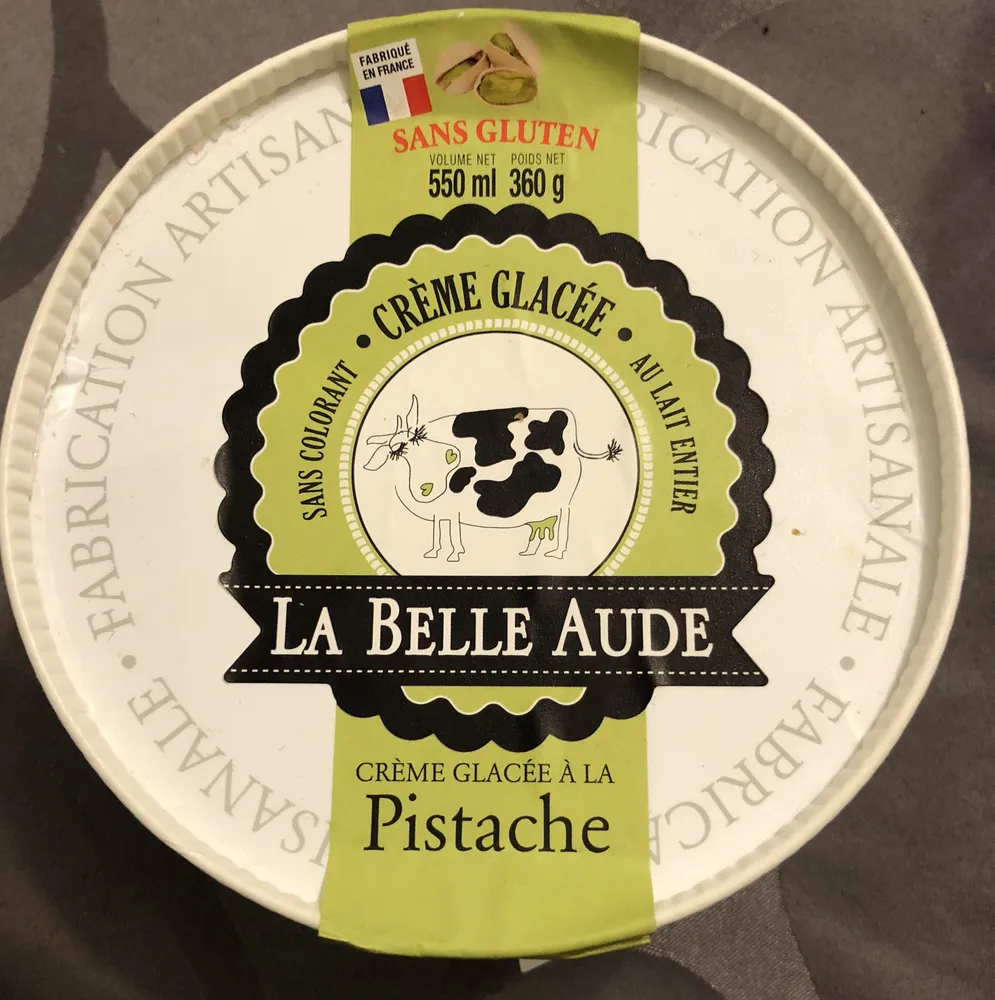 Crème glacée à la pistache