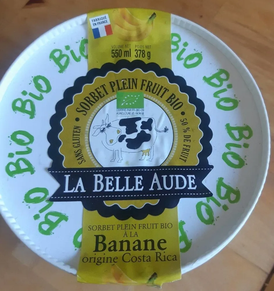 Sorbet a la banane