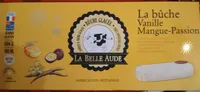 Bûche vanille mangue-passion