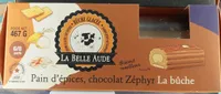 Bûche glacée Pain d'épices, chocolat Zéphyr