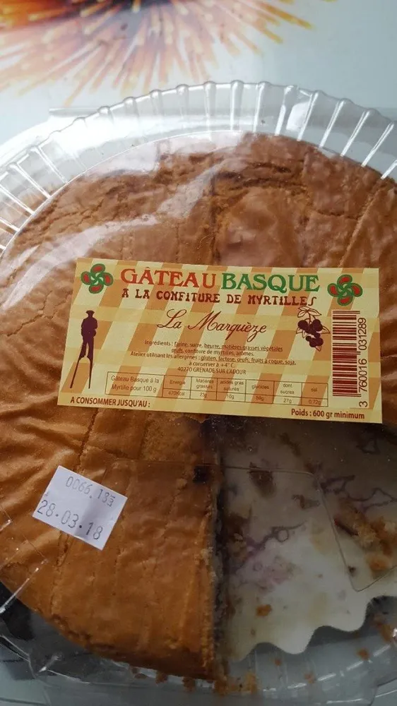 Gâteau basque