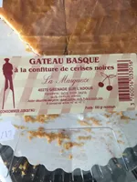 Gateau basque à la cerise