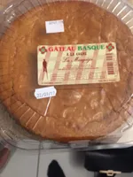 Gateau basque a la creme