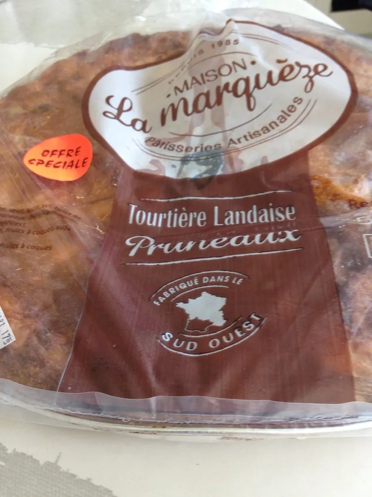 Tourtiere Landaise Pruneaux