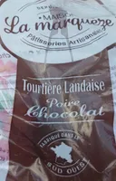 Tourtière landaise poire chocolat