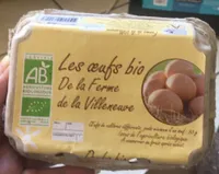 Les œufs bio de la ferme de la Villeneuve