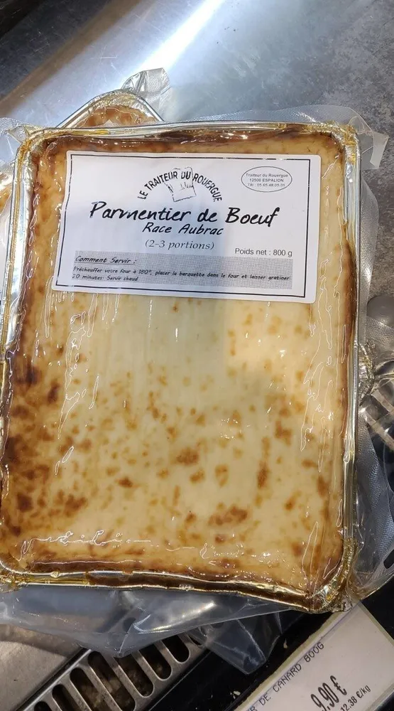 Parmentier de bœuf