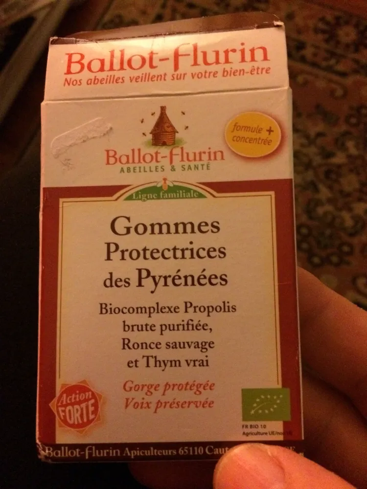 Gomme protectrice des Pyrénées