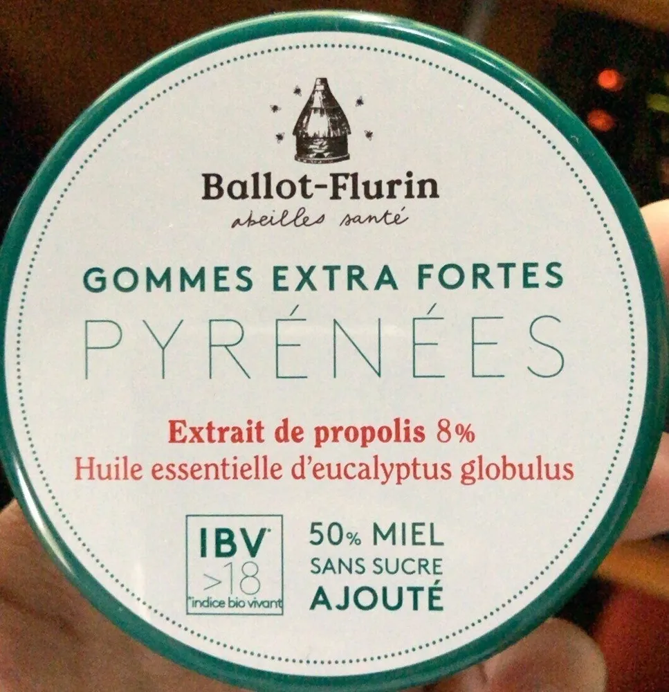 Gomme extra fortes Pyrénées
