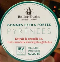 Gomme extra fortes Pyrénées