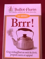 BRRR ! Grog Miel Et Propolis Bio - 125G - Ballot-Flurin