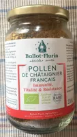 Pollen de chataigner francais