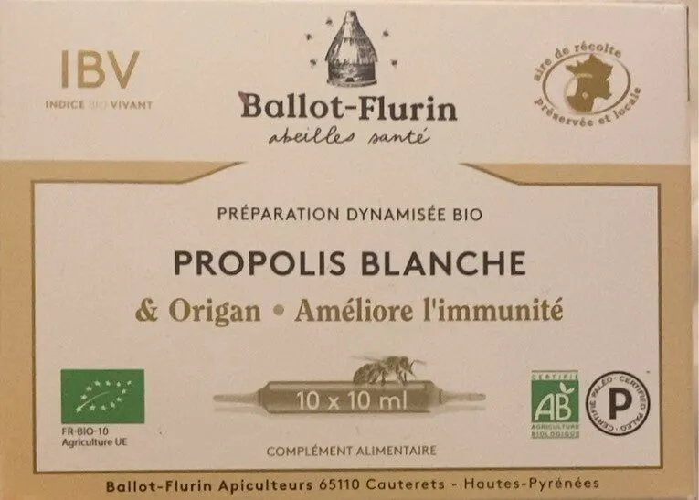 Propolis blanche