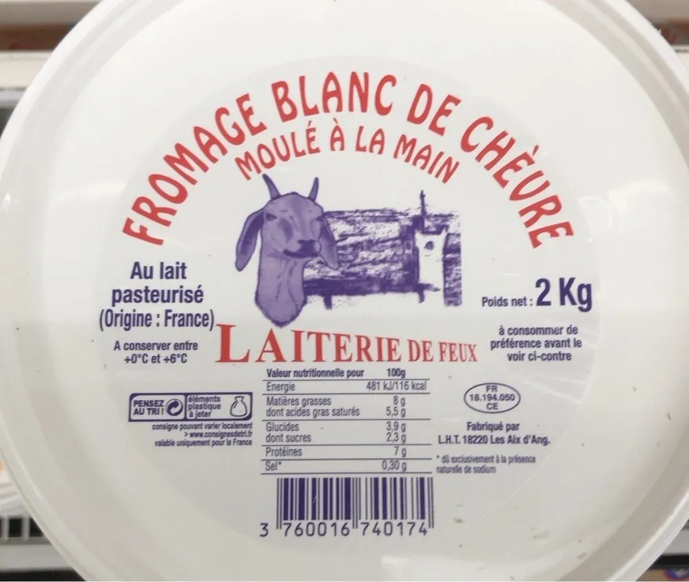 Fromage blanc de chèvre
