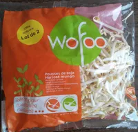 Pousses de soja haricot mungo