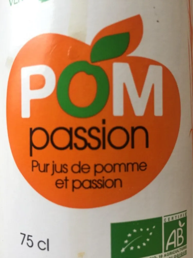 Pom Passion Pur jus de pomme et de passion