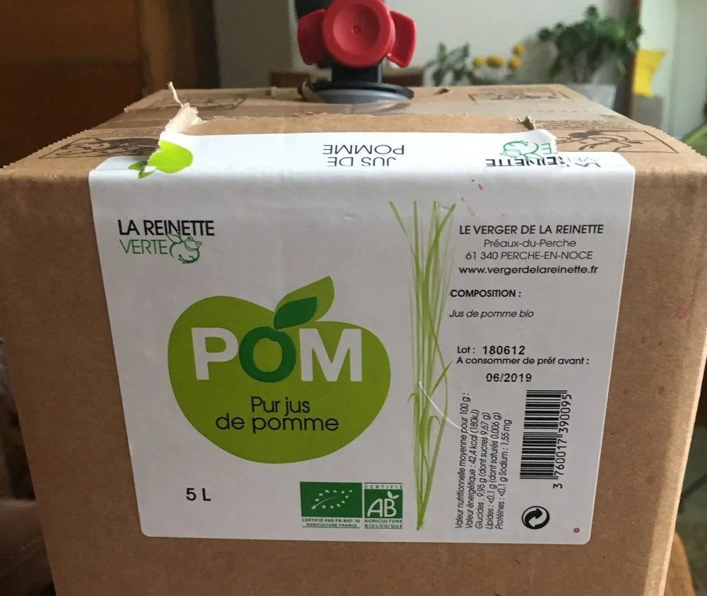 Pom' Pur jus de pomme