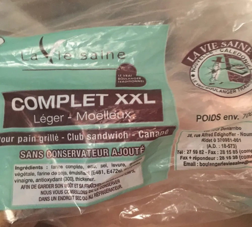 Pain de mie complet