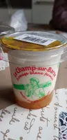 Fromage blanc fermier champ sur barse