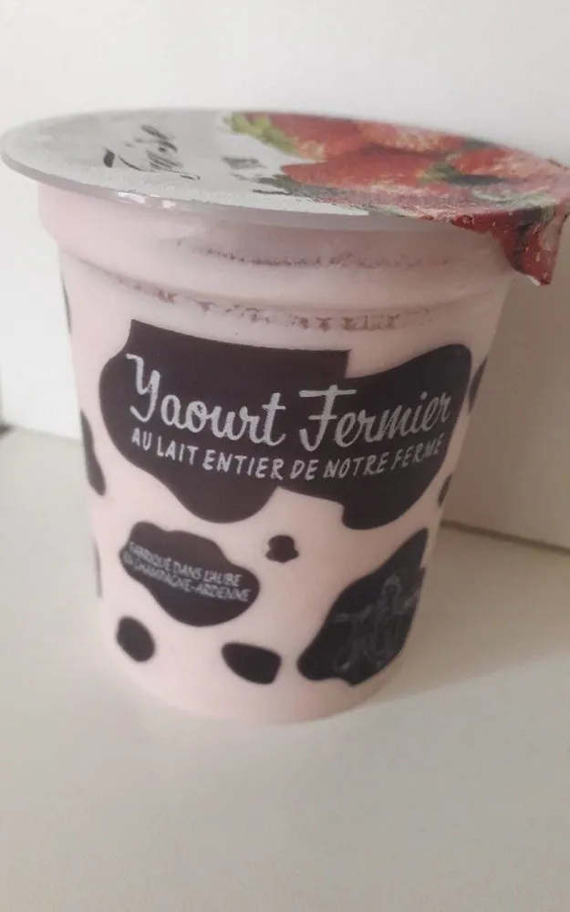 Yaourt Fermier au lait de la Ferme