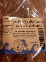 Les petits bretons au beurre de baratte