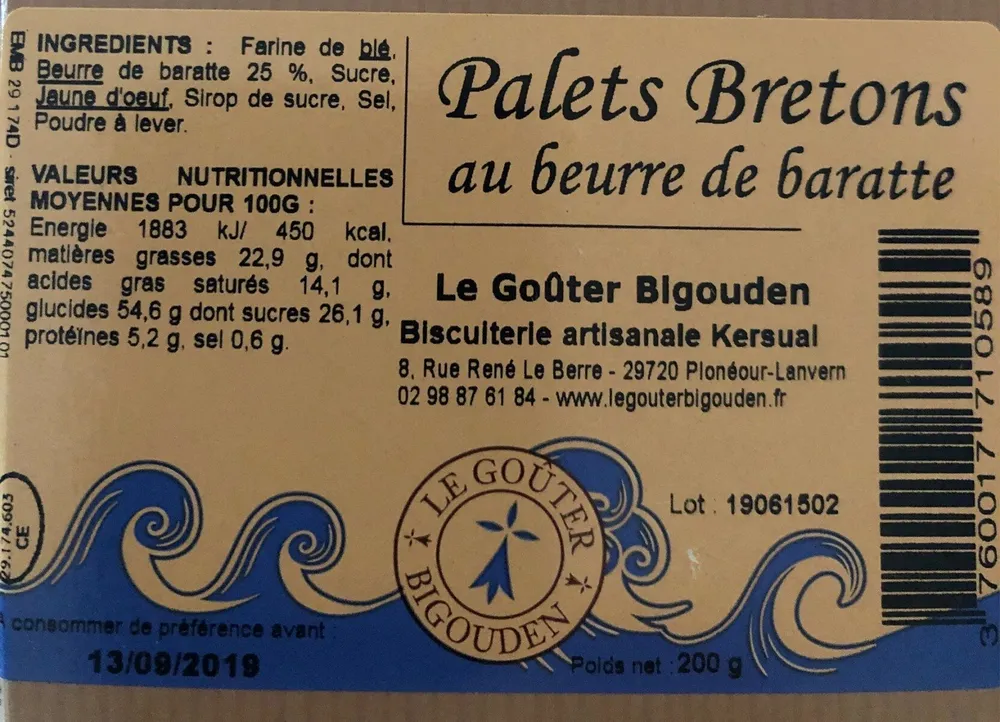 PALETS BRETONS