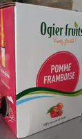 Pur jus de pomme framboise