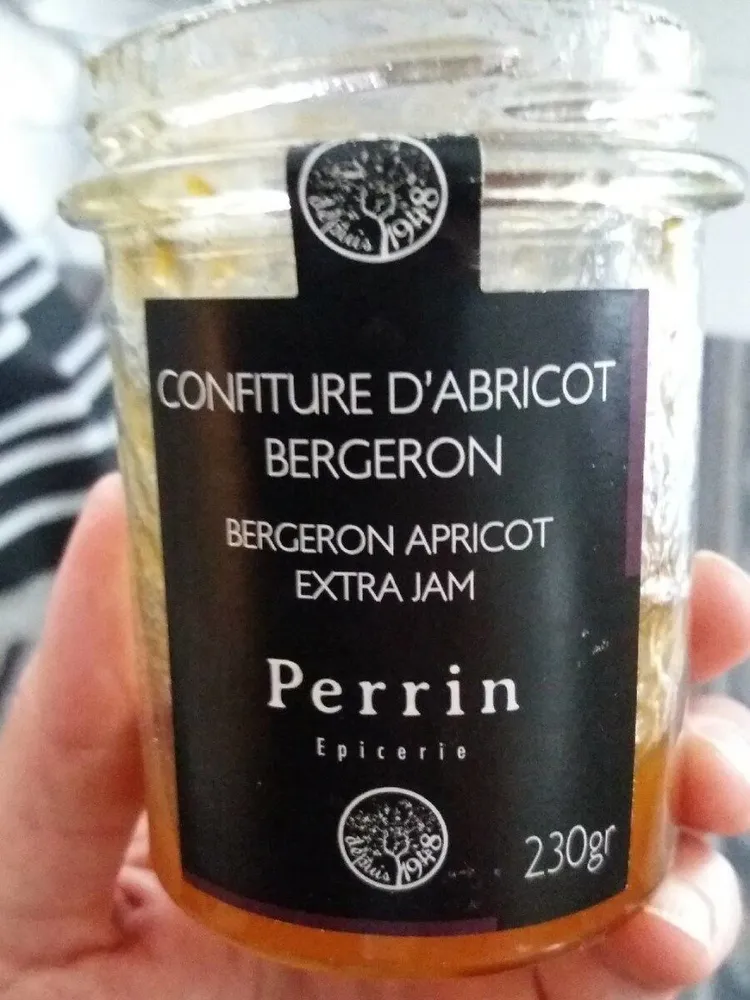 Confiture d'abricot Bergeron