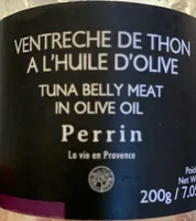 Ventreche de thon a l'huile d'olive