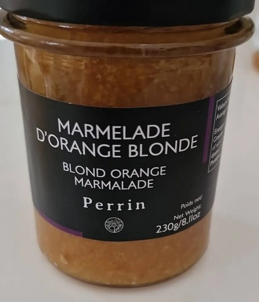 Marmelade d'orange blonde