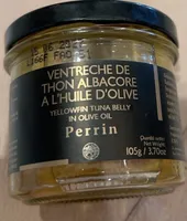 Ventreche de thon albacore huile olive