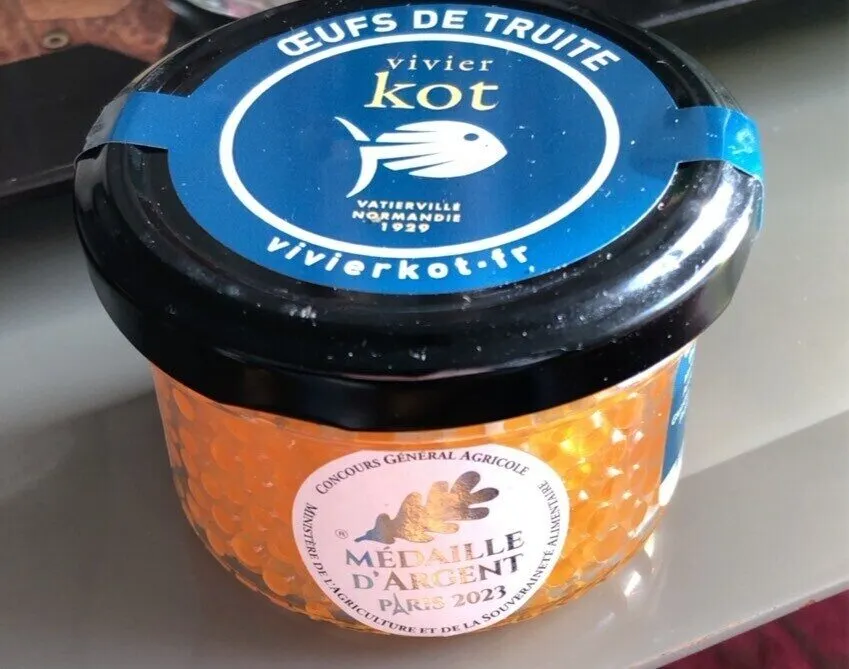 Œufs de truite