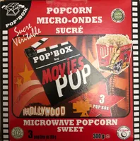 POP'BOX popcorn micro-ondes