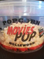 Popcorn Movies Pop Hollywood sucré