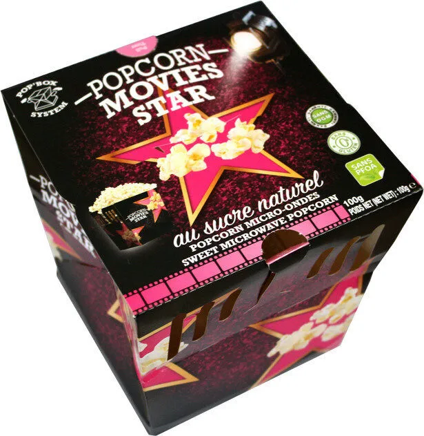 GOBELET POPCORN MICRO ONDES SUCRE