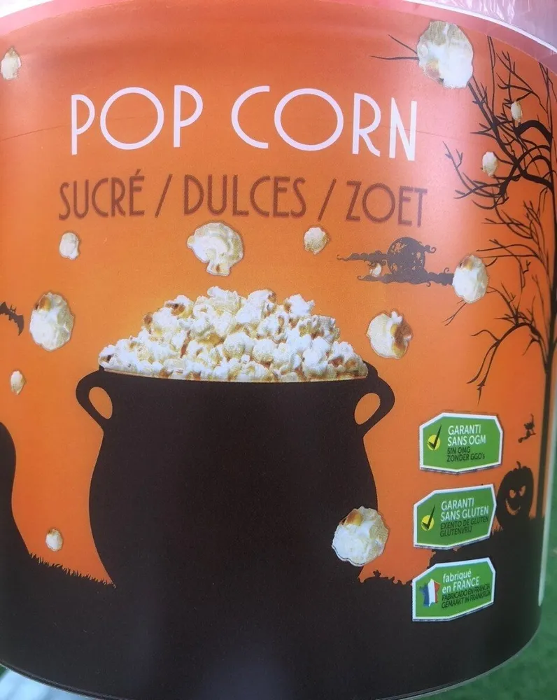Pop corn sucré