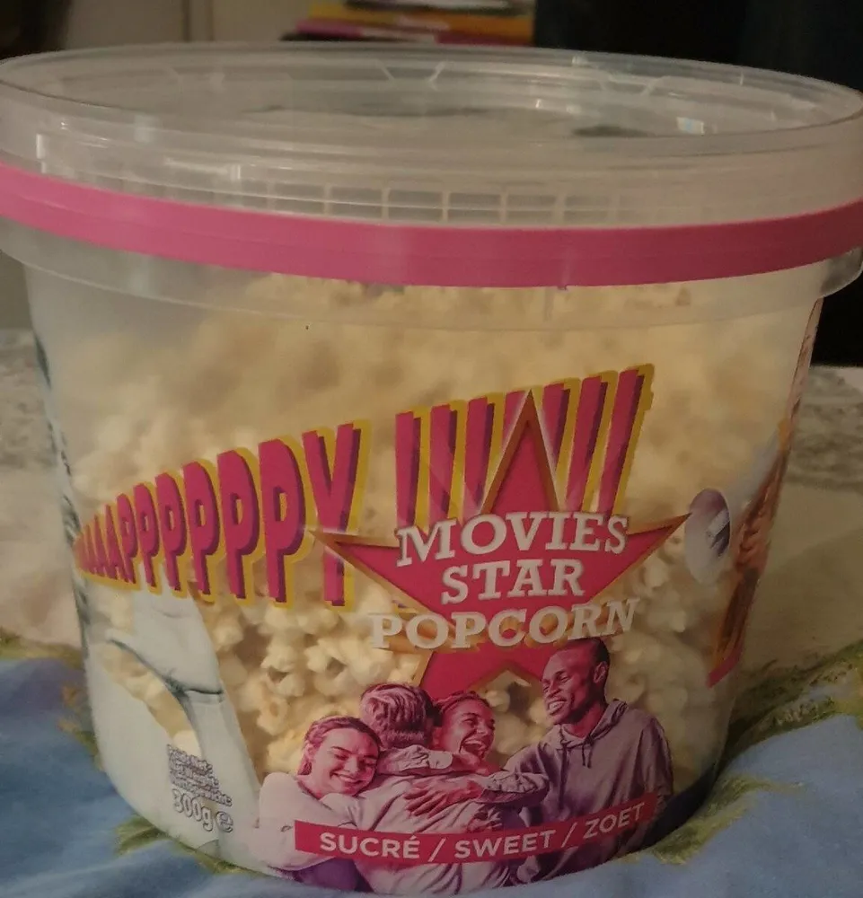 Movie star popcorn