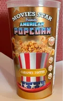 American popcorn caramel toffee imp