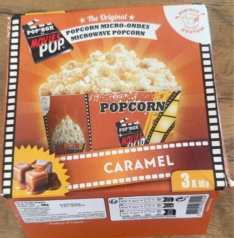 Popcorn caramel