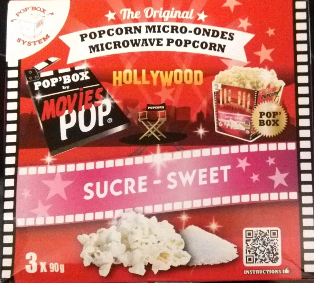 Popcorn sucré