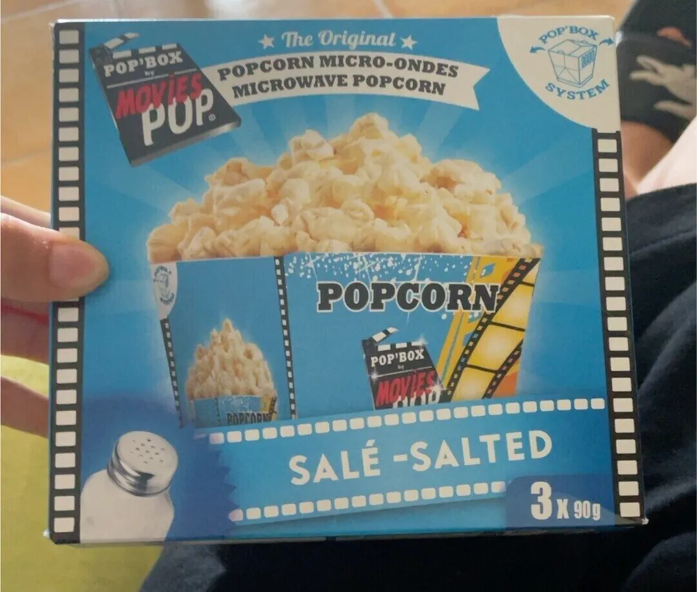 POPCORN MICRO-ONDES MICROWAVE POPCORN SALÉ - SALTED