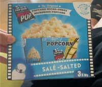 POPCORN MICRO-ONDES MICROWAVE POPCORN SALÉ - SALTED