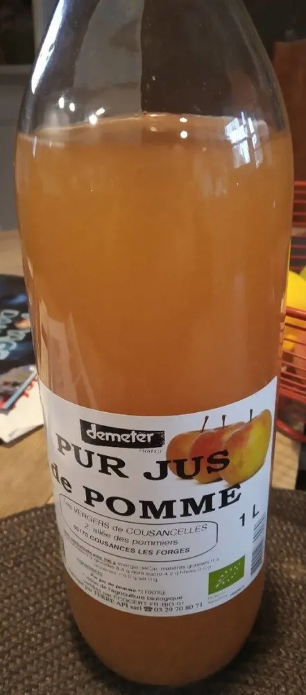 Pur jus de pomme