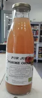 Pur jus pomme orange