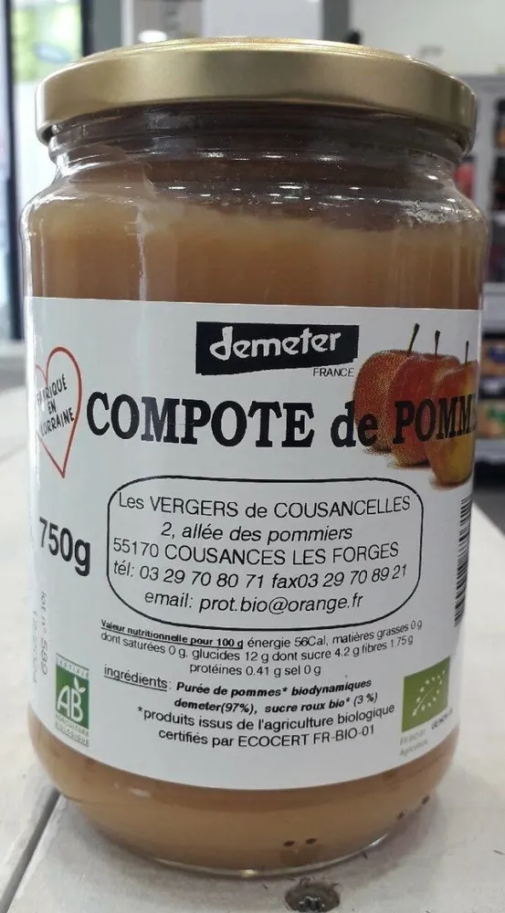Compote de pommes